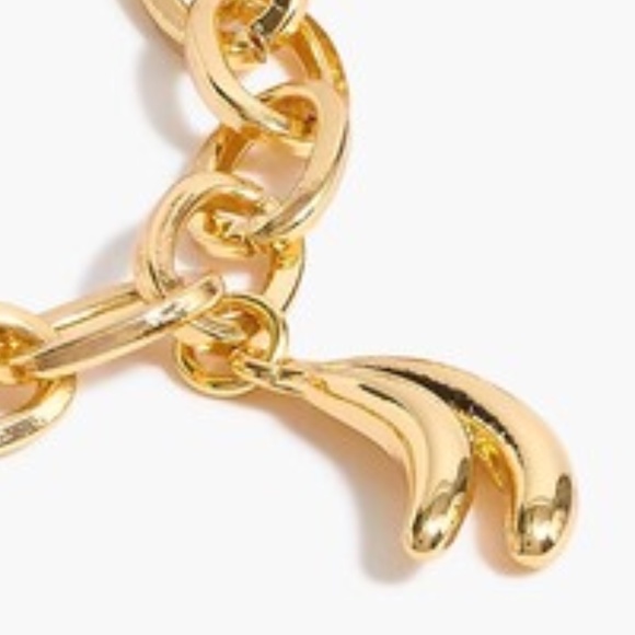 J. Crew Factory Gold Charm Bracelet - Picture 4 of 8